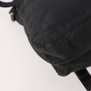 PRADA Waist bag Nylon Black Silver Auth 175272-17