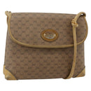 GUCCI Micro GG Supreme Shoulder Bag PVC Beige Gold 007 49 5548 Auth 175279-1