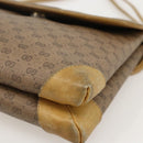 GUCCI Micro GG Supreme Shoulder Bag PVC Beige Gold 007 49 5548 Auth 175279-11