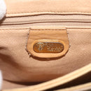 GUCCI Micro GG Supreme Shoulder Bag PVC Beige Gold 007 49 5548 Auth 175279-17