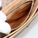 GUCCI Micro GG Supreme Shoulder Bag PVC Beige Gold 007 49 5548 Auth 175279-22