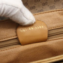 GUCCI Micro GG Supreme Shoulder Bag PVC Beige Gold 007 49 5548 Auth 175279-24