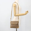 GUCCI Micro GG Supreme Shoulder Bag PVC Beige Gold 007 49 5548 Auth 175279-25