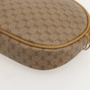 GUCCI Micro GG Supreme Shoulder Bag PVC Beige Gold 007 104 0013 Auth 175280-15