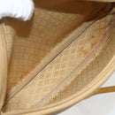 GUCCI Micro GG Supreme Shoulder Bag PVC Beige Gold 007 104 0013 Auth 175280-11