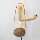 GUCCI Micro GG Supreme Shoulder Bag PVC Beige Gold 007 104 0013 Auth 175280-21