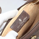 GUCCI GG Supreme Shoulder Bag PVC Beige Gold 97 02 068 Auth 175282-10