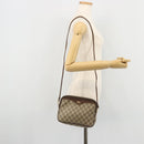 GUCCI GG Supreme Shoulder Bag PVC Beige Gold 97 02 068 Auth 175282-21