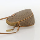 GUCCI Micro GG Supreme Shoulder Bag PVC Beige Gold Auth 175289-4