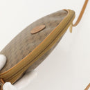 GUCCI Micro GG Supreme Shoulder Bag PVC Beige Gold Auth 175289-6