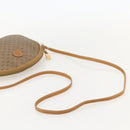 GUCCI Micro GG Supreme Shoulder Bag PVC Beige Gold Auth 175289-7
