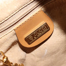 GUCCI Micro GG Supreme Purse Shoulder Bag PVC Beige Gold 007 86 0044 Auth 175290-19