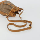 GUCCI Micro GG Supreme Purse Shoulder Bag PVC Beige Gold 007 86 0044 Auth 175290-7