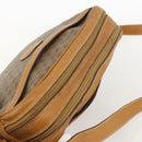 GUCCI Micro GG Supreme Shoulder Bag PVC Beige Gold Auth 175292-6