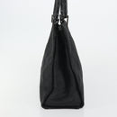 GUCCI GG Canvas Bamboo Tote Bag Black Silver 002 1010 2404 Auth 175294-4