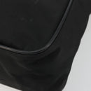 PRADA Shoulder Bag Nylon Black Silver Auth 175300-15