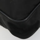 PRADA Shoulder Bag Nylon Black Silver Auth 175300-16