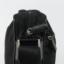 PRADA Shoulder Bag Nylon Black Silver Auth 175300-9