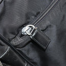 PRADA Shoulder Bag Nylon Black Silver Auth 175300-25