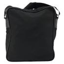 PRADA Shoulder Bag Nylon Black Silver Auth 175300-2