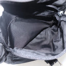 PRADA Shoulder Bag Nylon Black Silver Auth 175302-28