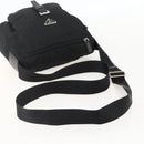 PRADA Shoulder Bag Nylon Black Silver Auth 175302-7