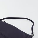PRADA Pouch Hand Bag Nylon Purple Silver Auth 175303-8