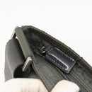 PRADA Shoulder Bag Nylon Gray Silver Auth 175304-10