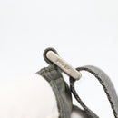 PRADA Shoulder Bag Nylon Gray Silver Auth 175304-18