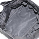 PRADA Vanity Pouch Nylon Black Silver Auth 175305-11