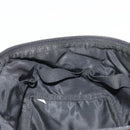 PRADA Vanity Pouch Nylon Black Silver Auth 175305-20