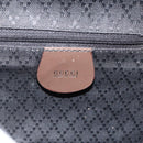 GUCCI Bamboo Backpack Nylon Brown Silver 003 1998 0030 Auth 175306-21