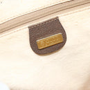 GUCCI GG Supreme Hand Bag PVC Beige Gold 000 58 0090 Auth 175308-18