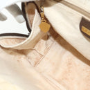 GUCCI GG Supreme Hand Bag PVC Beige Gold 000 58 0090 Auth 175308-20