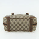 GUCCI GG Supreme Hand Bag PVC Beige Gold 000 58 0090 Auth 175308-5