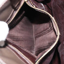 GUCCI Hand Bag Patent leather Brown Gold 000 2404 0503 Auth 175318-22