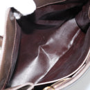 GUCCI Hand Bag Patent leather Brown Gold 000 2404 0503 Auth 175318-23