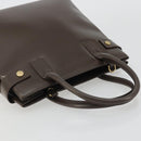 GUCCI Hand Bag Patent leather Brown Gold 000 2404 0503 Auth 175318-6
