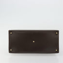 GUCCI Hand Bag Patent leather Brown Gold 000 2404 0503 Auth 175318-5