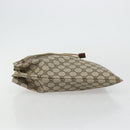 GUCCI GG Supreme Purse Pouch PVC Beige Gold 97 19 303 Auth 175322-5