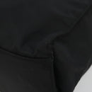PRADA Hand Bag Nylon Black Silver Auth 175323-9