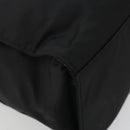 PRADA Hand Bag Nylon Black Silver Auth 175323-16