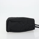 PRADA Hand Bag Nylon Black Silver Auth 175323-3