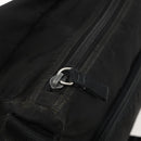 PRADA Shoulder Bag Nylon Black Silver Auth 175326-22