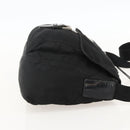 PRADA Shoulder Bag Nylon Black Silver Auth 175326-4