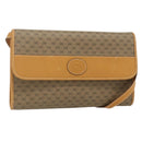 GUCCI Micro GG Supreme Shoulder Bag PVC Beige Gold 004 112 0264 Auth 175329-1