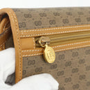 GUCCI Micro GG Supreme Shoulder Bag PVC Beige Gold 004 112 0264 Auth 175329-14