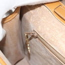 GUCCI Micro GG Supreme Shoulder Bag PVC Beige Gold 004 112 0264 Auth 175329-20