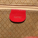 GUCCI Bamboo Backpack Leather Red Gold 003 2852 0030 0 Auth 175330-18