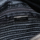 PRADA Shoulder Bag Nylon Green Silver Auth 175332-21